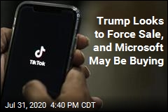 Trump Threatens to Force Sale. So Microsoft Looks at TikTok