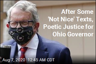 After Some &#39;Not Nice&#39; Texts, Poetic Justice for Ohio Governor