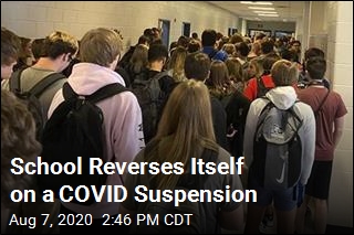 School Reverses Itself on a COVID Suspension