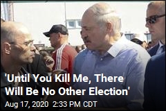 &#39;Until You Kill Me, There Will Be No Other Election&#39;