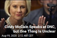 Cindy McCain Speaks at DNC, but One Thing Is Unclear