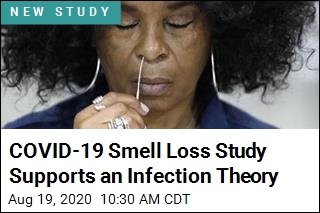 COVID-19 Smell Loss Study Supports an Infection Theory