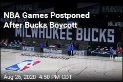 NBA Games Postponed After Bucks Boycott