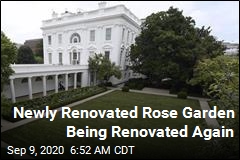 Weeks After Unveiling, Rose Garden Back Under Repair
