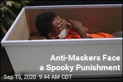 Anti-Maskers Face a Spooky Punishment