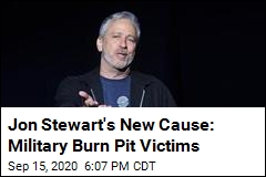 Jon Stewart&#39;s New Cause: Military Burn Pit Victims