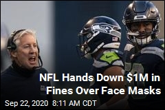 NFL Fines 3 Coaches Over Face Masks