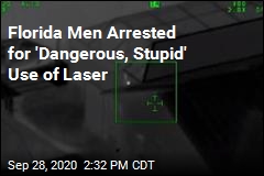 Florida Men Arrested for Shining Lasers at Police Helicopter