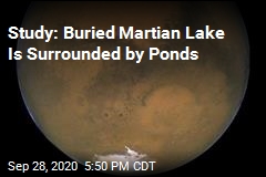 Salty Lake, Ponds May Lie Under Mars&#39; South Pole