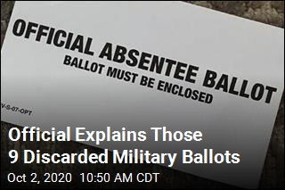 Official Explains Those 9 Discarded Military Ballots