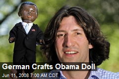 German Crafts Obama Doll