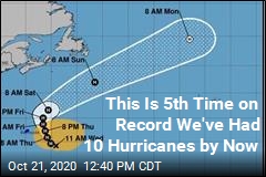 Atlantic Gets Its 10th Hurricane of the Season