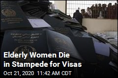 Elderly Women Die in Stampede for Visas