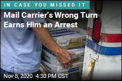 Mail Carrier&#39;s Wrong Turn Earns Him an Arrest