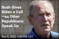 Bush Gives Biden a Call &mdash;as Other Republicans Speak Up