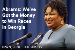 Stacey Abrams Raising Big Money for Georgia Races