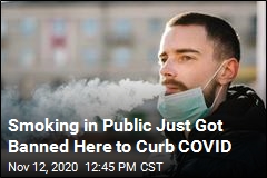 Smoking in Public Just Got Banned Here to Curb COVID