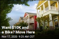 You Could Get $10K and a Bike Just for Moving Here
