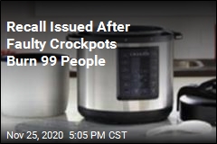 More Than 900K Crockpots Recalled Over Burn Danger