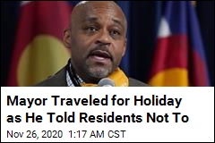 Mayor Who Told Residents Not to Travel for Holiday... Is Traveling