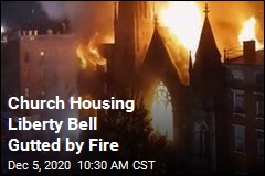 Fire Guts Church Housing the Liberty Bell