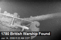 1780 British Warship Found