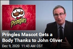 Pringles Mascot Gets a Body Thanks to John Oliver