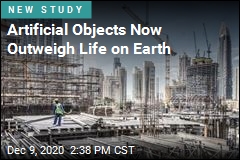 Artificial Objects Now Outweigh Life on Earth