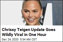 Chrissy Teigen Update Goes Wildly Viral in One Hour