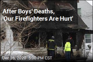 After Boys&#39; Deaths, &#39;Our Firefighters Are Hurt&#39;