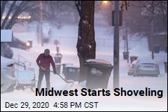 Winter Storm Crosses Midwest