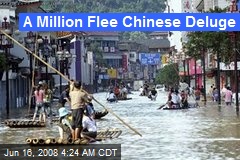 A Million Flee Chinese Deluge