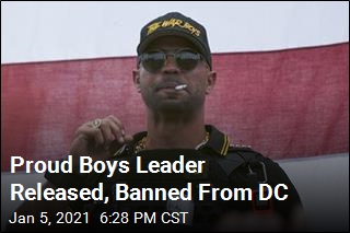Proud Boys Leader Ordered to Stay Out of DC