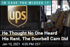 UPS Driver Fired Over Rant Caught on Doorbell Cam