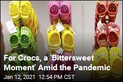For Crocs, a &#39;Bittersweet Moment&#39; Amid the Pandemic