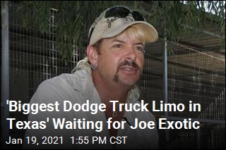 A Hopeful Joe Exotic Has a Limo Waiting for Him