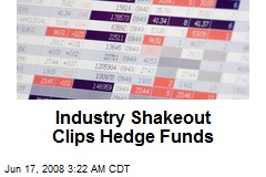 Industry Shakeout Clips Hedge Funds