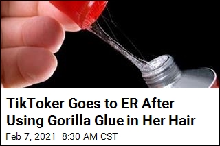 TikToker Uses Gorilla Glue to Style Her Hair, Regrets It