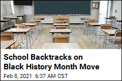 School Backtracks on Black History Month Move
