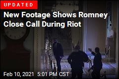 New Footage Shows Romney Close Call During Riot
