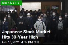 Japanese Stock Market Hits 30-Year High