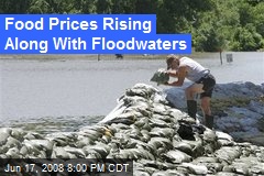 Food Prices Rising Along With Floodwaters