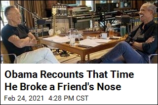 Obama Recounts That Time He Broke a Friend&#39;s Nose
