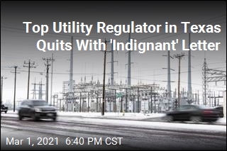 Texas&#39; Top Utility Regulator Quits