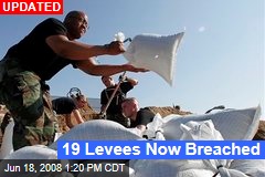 19 Levees Now Breached