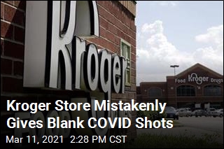 Kroger Apologizes After Mistake With Empty Syringes