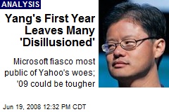 Yang's First Year Leaves Many 'Disillusioned'