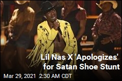 Lil Nas X &#39;Apologizes&#39; for Satan Shoes Stunt