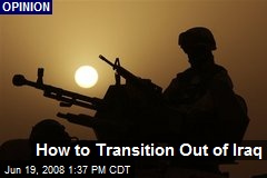 How to Transition Out of Iraq
