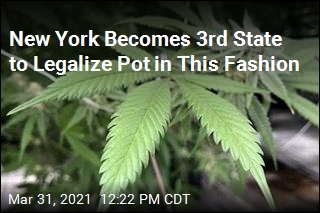 New York Becomes 3rd State to Legalize Pot in This Fashion